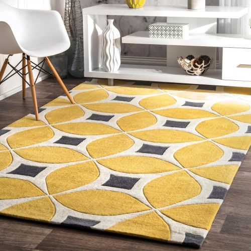  NuLOOM nuLOOM BHBC55A Hand Tufted Gabriela Area Rug, 5 x 8, Deep Orange