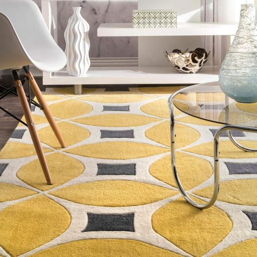  NuLOOM nuLOOM BHBC55A Hand Tufted Gabriela Area Rug, 5 x 8, Deep Orange