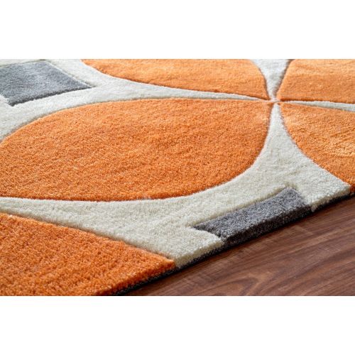  NuLOOM nuLOOM BHBC55A Hand Tufted Gabriela Area Rug, 5 x 8, Deep Orange