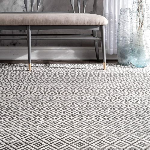  NuLOOM nuLOOM HMCO5E Handmade Holcombe Area Rug, 9 x 12, Grey