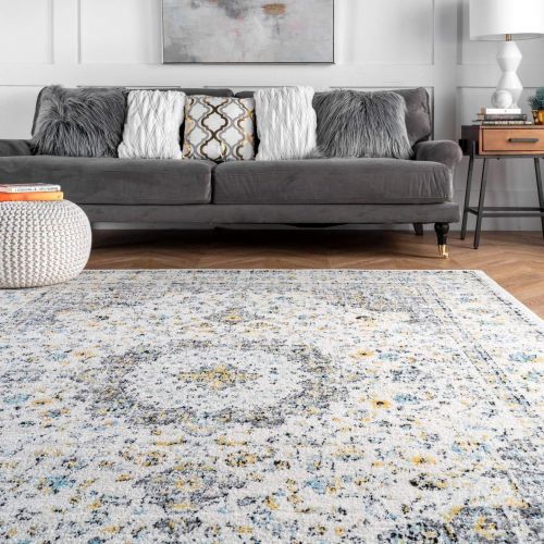  NuLOOM nuLOOM Vintage Persian Verona Area Rug, 12 x 15, Grey