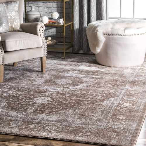  NuLOOM nuLOOM Vintage Persian Verona Area Rug, 12 x 15, Grey