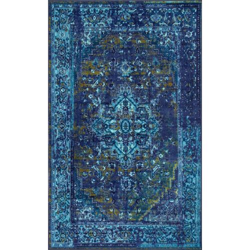  Rugs USA nuLOOM MCGZ01A Bohemian Reiko Area Rug, 5 x 8, Green