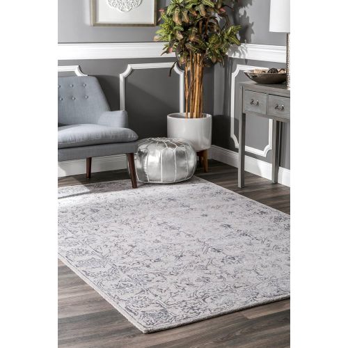  NuLOOM nuLOOM 200RUYT01A-2608 Astrid Floral Rug Area, 2 6 x 8