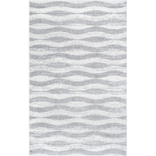  NuLOOM nuLOOM BDSM02A Contemporary Tristan Runner Rug, 2 5 x 9 5, Grey