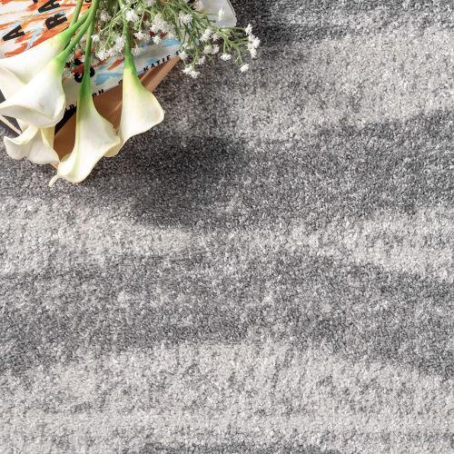  NuLOOM nuLOOM BDSM02A Contemporary Tristan Runner Rug, 2 5 x 9 5, Grey