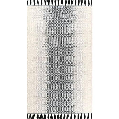  NuLOOM nuLOOM 200MTSK03A Raguel Fringe Area Rug, 5 x 8, Ivory