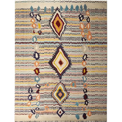  NuLOOM nuLOOM KKCB13A Moroccan Motley Area Rug, 5 3 x 7 7, Multi