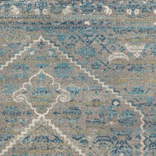  NuLOOM nuLOOM RZBD33A Medallion Rima Area Rug, 5 x 7 5, Blue