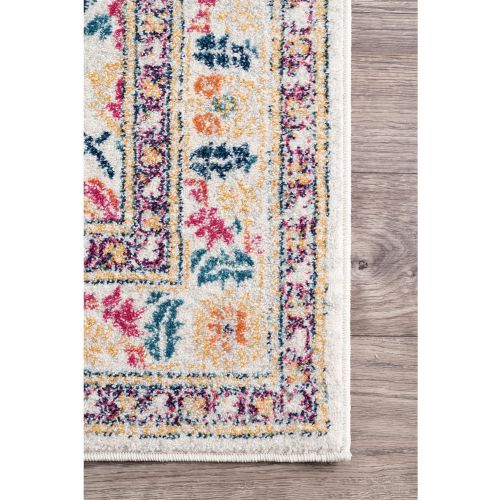  NuLOOM nuLOOM RZBD33A Medallion Rima Area Rug, 5 x 7 5, Blue