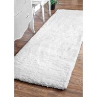 NuLOOM nuLOOM WICL1A Hand Tufted Maginifique Shag Rug, 5 x 8, Snow