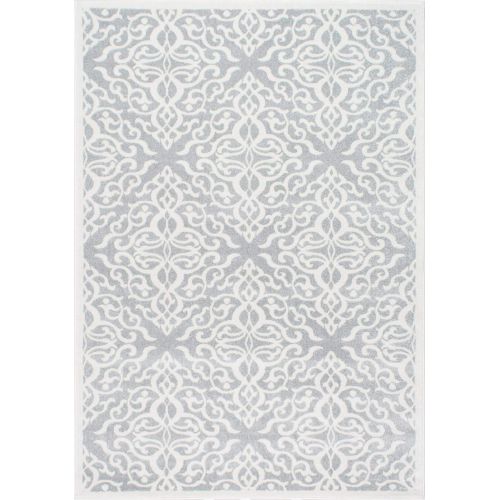  NuLOOM nuLOOM Machine Made Polly Area Rug, 7 10 x 10 10, Silver