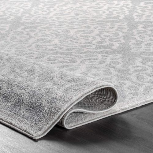  NuLOOM nuLOOM Machine Made Polly Area Rug, 7 10 x 10 10, Silver