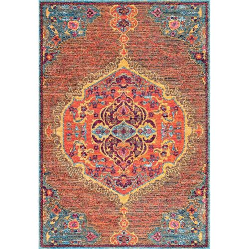  NuLOOM nuLOOM RZBD63A Medallion Maranda Area Rug, 8 x 10, Multi