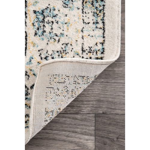  NuLOOM nuLOOM 200RZBD07A-71001010 Vintage Persian Verona Area Rug, 8 x 10, Grey