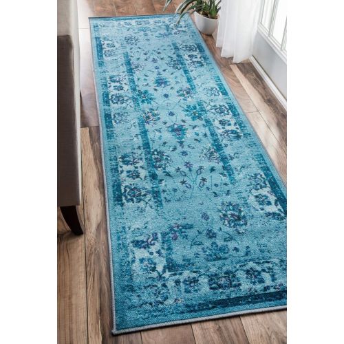  NuLOOM nuLOOM MCGZ02A Bohemian Tosha Area Rug, 5 x 8, Turquoise