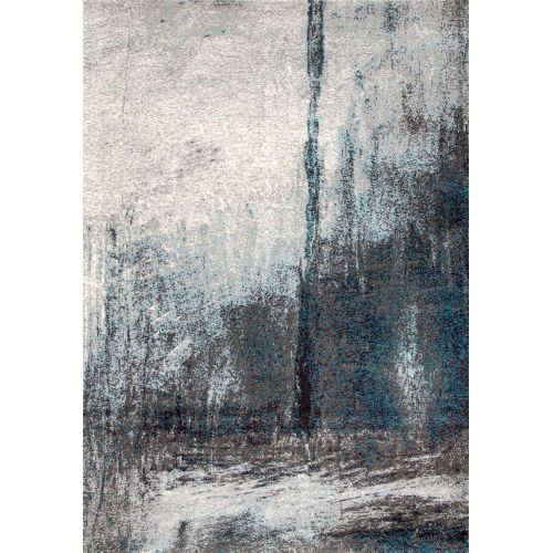  NuLOOM nuLOOM ECCR21A Noreen Abstract Area Rug, 8 x 10, Grey