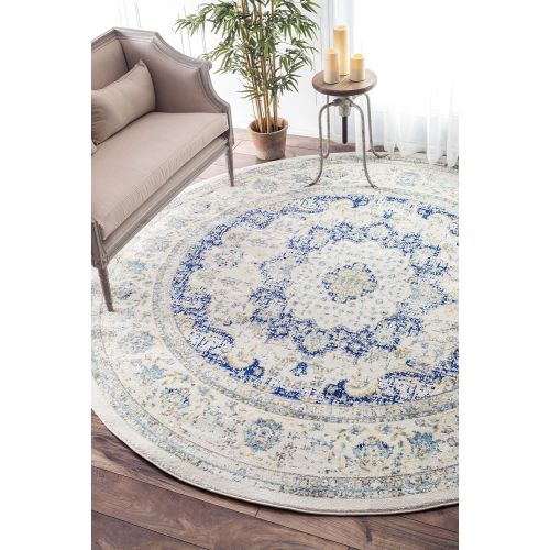  NuLOOM nuLOOM Vintage Persian Verona Runner Rug, 2 8 x 20, Blue