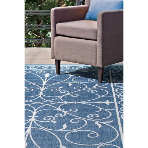  NuLOOM nuLOOM OWDN03B Kathleen Krem Outdoor Rug, 5 3 x 7 6, Brown