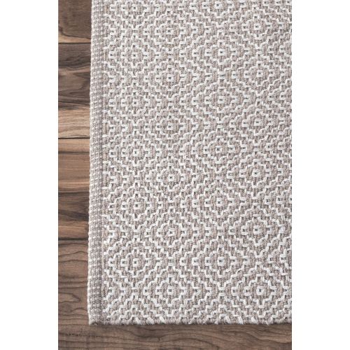  NuLOOM nuLOOM HMCO6C Handmade Lorretta Area Rug, 8 x 10, Grey