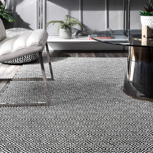  NuLOOM nuLOOM HMCO6C Handmade Lorretta Area Rug, 8 x 10, Grey