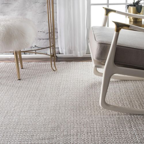  NuLOOM nuLOOM HMCO6C Handmade Lorretta Area Rug, 8 x 10, Grey