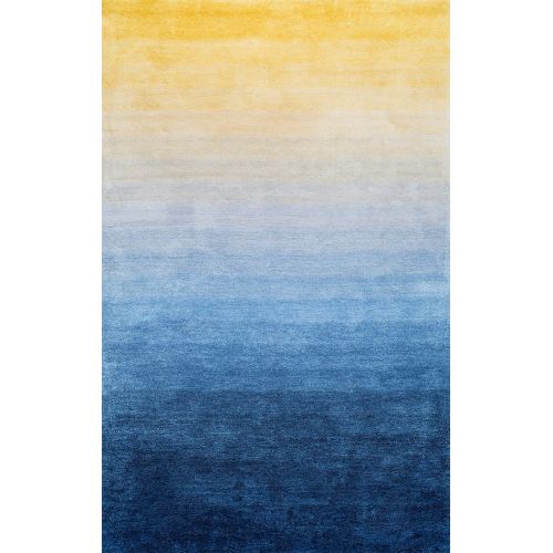  NuLOOM nuLOOM HJOS01A Hand Tufted Ombre Shag Runner Rug, 2 6 x 8, Yellow