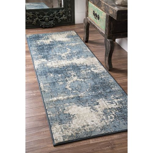  NuLOOM nuLOOM OWTC01A Vintage Lindsy Area Rug, 6 x 9, Blue