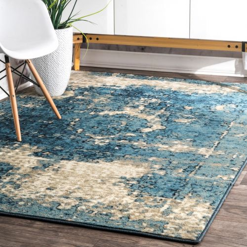  NuLOOM nuLOOM OWTC01A Vintage Lindsy Area Rug, 6 x 9, Blue