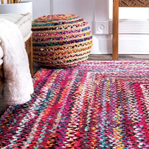  NuLOOM nuLOOM ECCR02A Hargis Labyrinth Runner Rug, 2 5 x 8, Multi