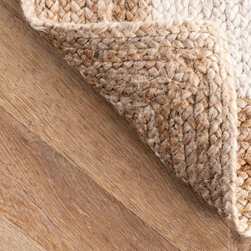  NuLOOM nuLOOM TAJT09E Hides Eleonora Jute Rug, 5 x 8, Grey