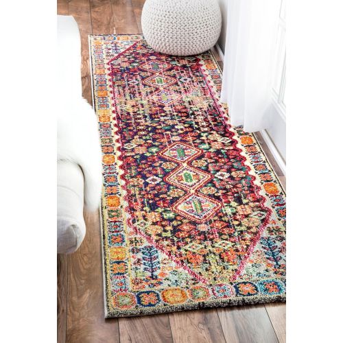  NuLOOM nuLOOM KKCB15B Vintage Erline Area Rug, 9 x 12, Multi