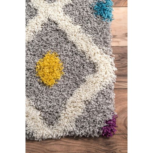  NuLOOM nuLOOM OZXL11A Colorful Trellis Area Rug, 5 3 x 7 6, Multi