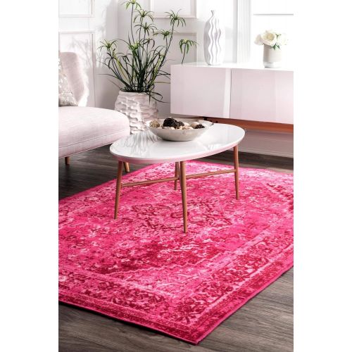  NuLOOM nuLOOM MCGZ01C Bohemian Reiko Area Rug, 5 x 8, Blue