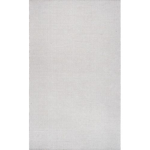  NuLOOM nuLOOM HMCO6C Handmade Lorretta Area Rug, 4 x 6, Grey