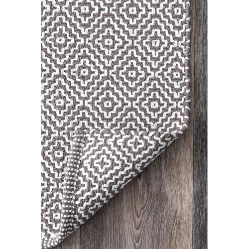  NuLOOM nuLOOM HMCO6C Handmade Lorretta Area Rug, 4 x 6, Grey