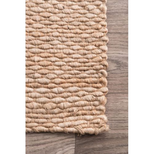  NuLOOM nuLOOM ON01A Handwoven Hailey Jute Rug, 5 x 8, Natural