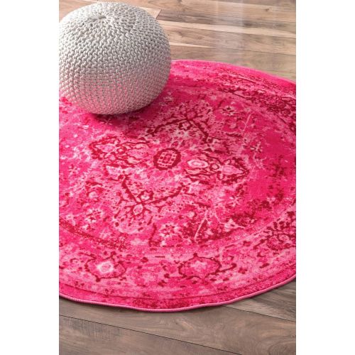  NuLOOM nuLOOM MCGZ01B Bohemian Reiko Area Rug, 5 x 8, Pink