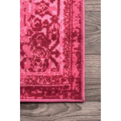  NuLOOM nuLOOM MCGZ01B Bohemian Reiko Area Rug, 5 x 8, Pink