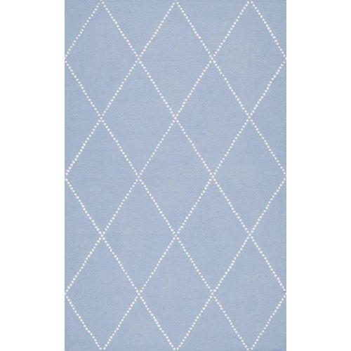  NuLOOM nuLOOM Hand Tufted Wool Dotted Diamond Trellis Area Rugs, 4 x 6, Baby Pink