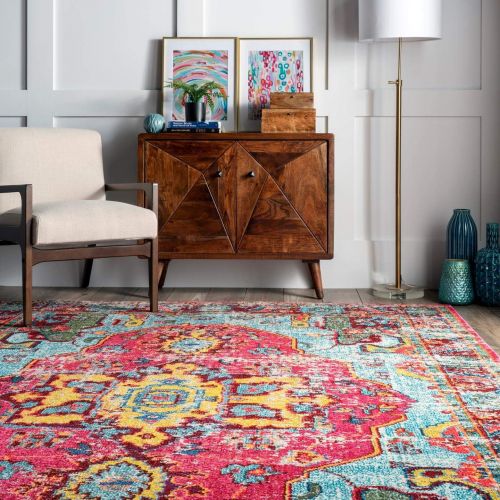  NuLOOM nuLOOM KKCB11A Bohemian Corbett Runner Rug, 2 6 x 8, Multi