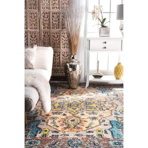  NuLOOM nuLOOM KKCB11A Bohemian Corbett Runner Rug, 2 6 x 8, Multi