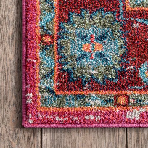  NuLOOM nuLOOM KKCB11A Bohemian Corbett Runner Rug, 2 6 x 8, Multi