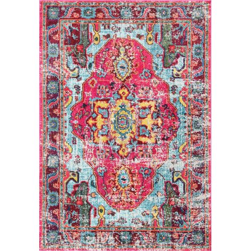  NuLOOM nuLOOM KKCB11A Bohemian Corbett Runner Rug, 2 6 x 8, Multi