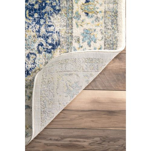  NuLOOM nuLOOM Vintage Persian Verona Area Rug, 4 x 6, Blue