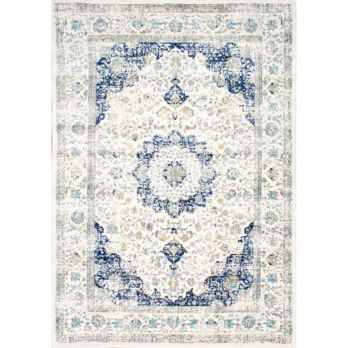  NuLOOM nuLOOM Vintage Persian Verona Area Rug, 4 x 6, Blue