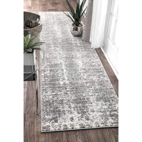  NuLOOM nuLOOM BDSM08A Power Loomed Deedra Area Rug, 5 x 8, Grey