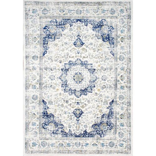  NuLOOM nuLOOM Vintage Persian Verona Area Rug, 6 7 x 9, Blue