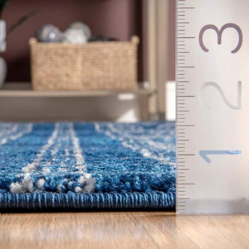  NuLOOM nuLOOM Grey Sarina Diamonds Rug, 5 Feet by 7 Feet 5 Inches