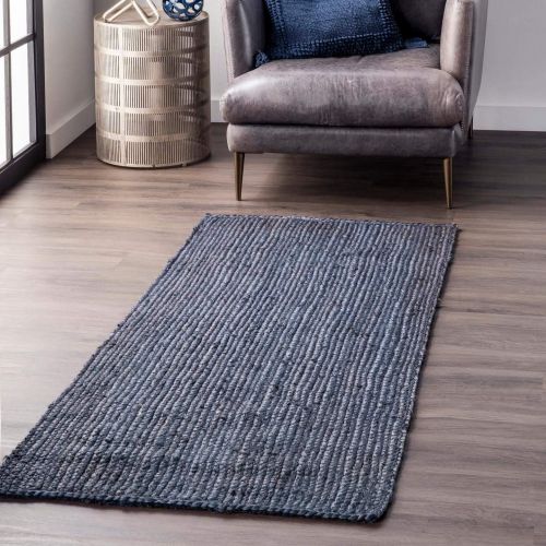  NuLOOM nuLOOM Natural Hand Woven Rigo Jute rug Area Rug, 8 x 10